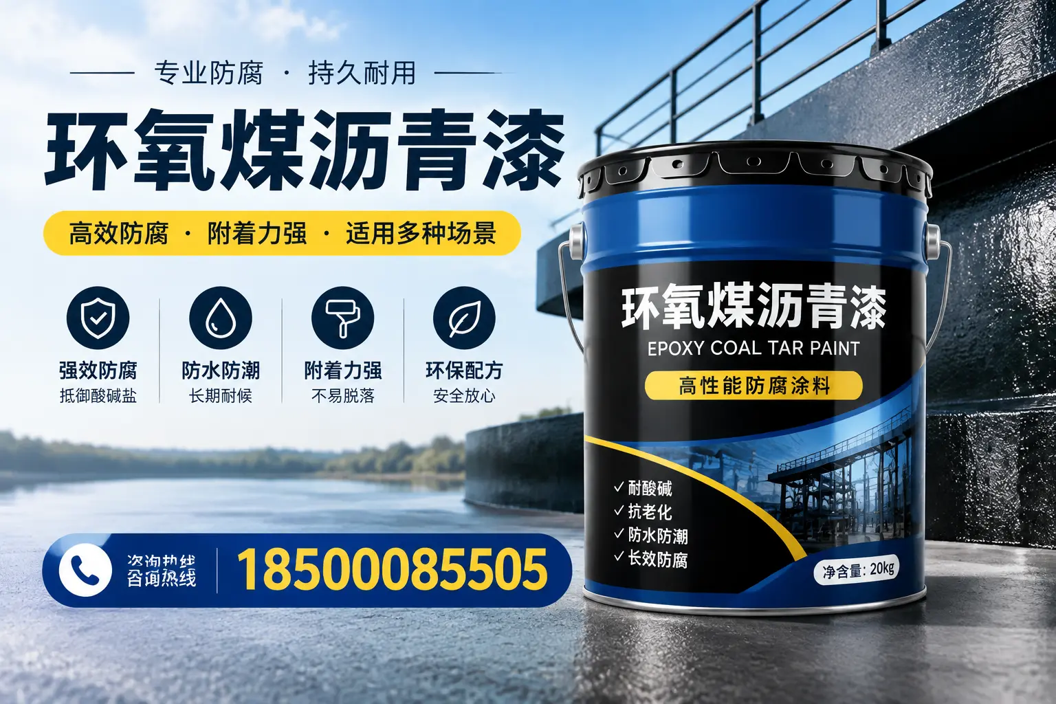 环氧煤沥青漆在不同气候条件下的表现分析，连云港适用性