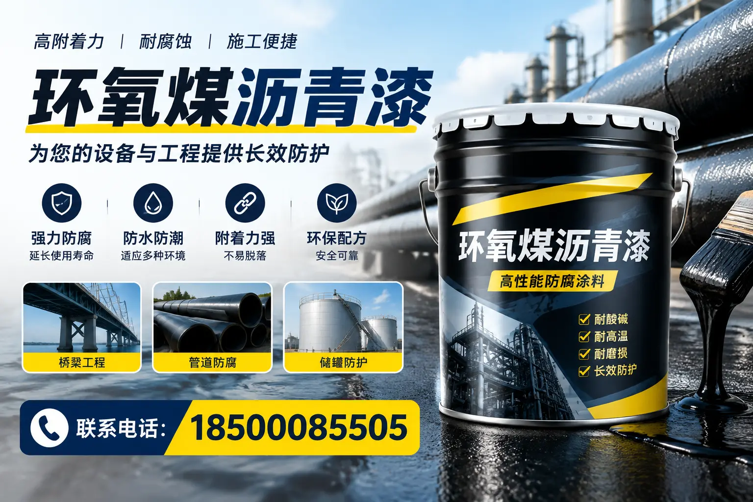 环氧煤沥青漆与其他涂料的对比分析，助力连云港企业决策